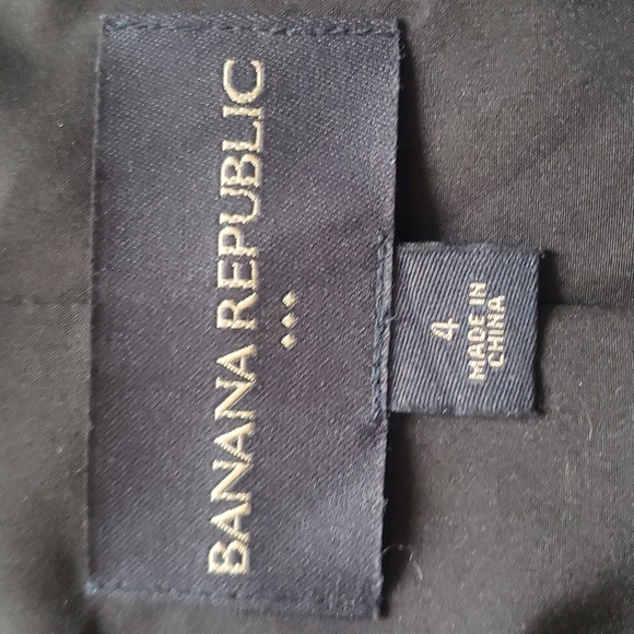 Banana Republic Velvet Tuxedo Jacket - Size 4 - Picture 4 of 6